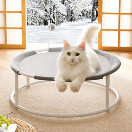 Cat Bed with Climbing Tower and Hammock