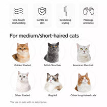 2-in-1 Cat & Dog Deshedding & Detangling Comb