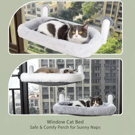 Cat Window Hammock with Suction Cups