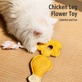 Loofah Cat Toy with Catnip