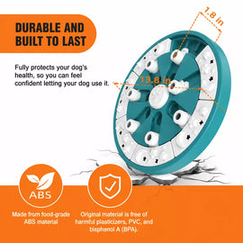 Interactive Dog Treat-Dispensing Puzzle Cube Toy