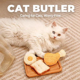Loofah Cat Toy with Catnip