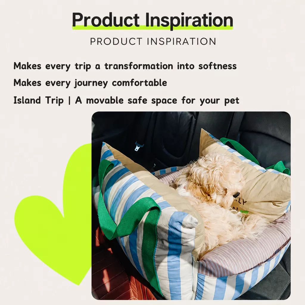 Removable Washable Car Pet Bed