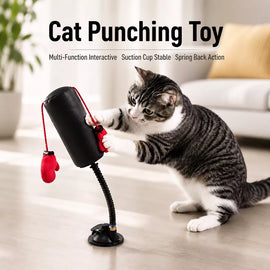 Interactive Rebound Boxing Toy for Cats & Dogs