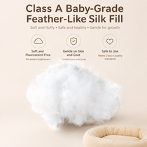 Cooling Fabric Bolster Dog Bed with Non-Slip Base