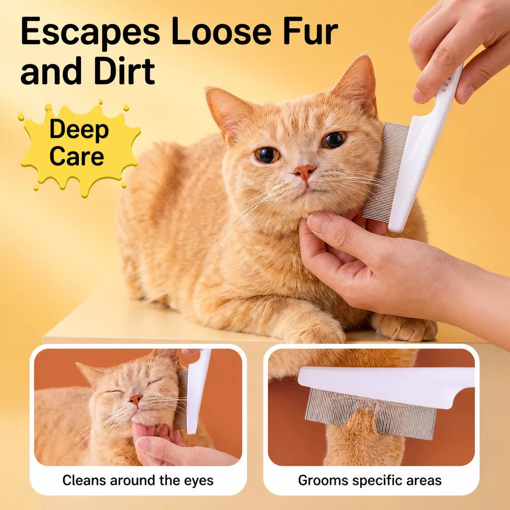 Cat & Dog Grooming Tool Sets with Deshedding Tools