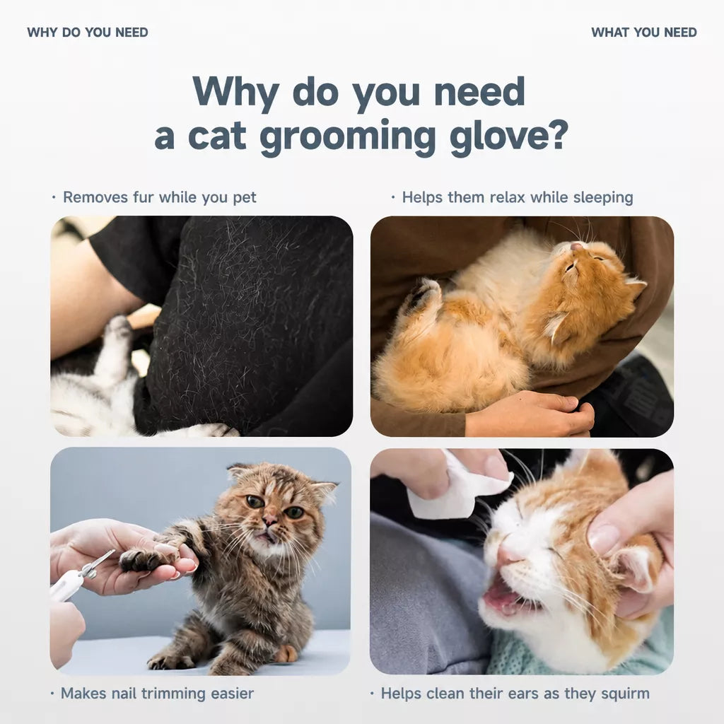 Cat Grooming Restraint Apron for Nail Trimming