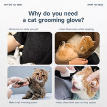 Cat Grooming Restraint Apron for Nail Trimming