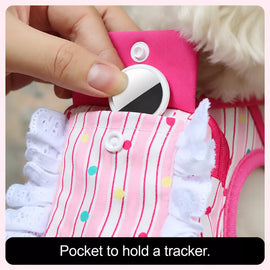 Polyester Dog Harness and Leash Set for Everyday Walks