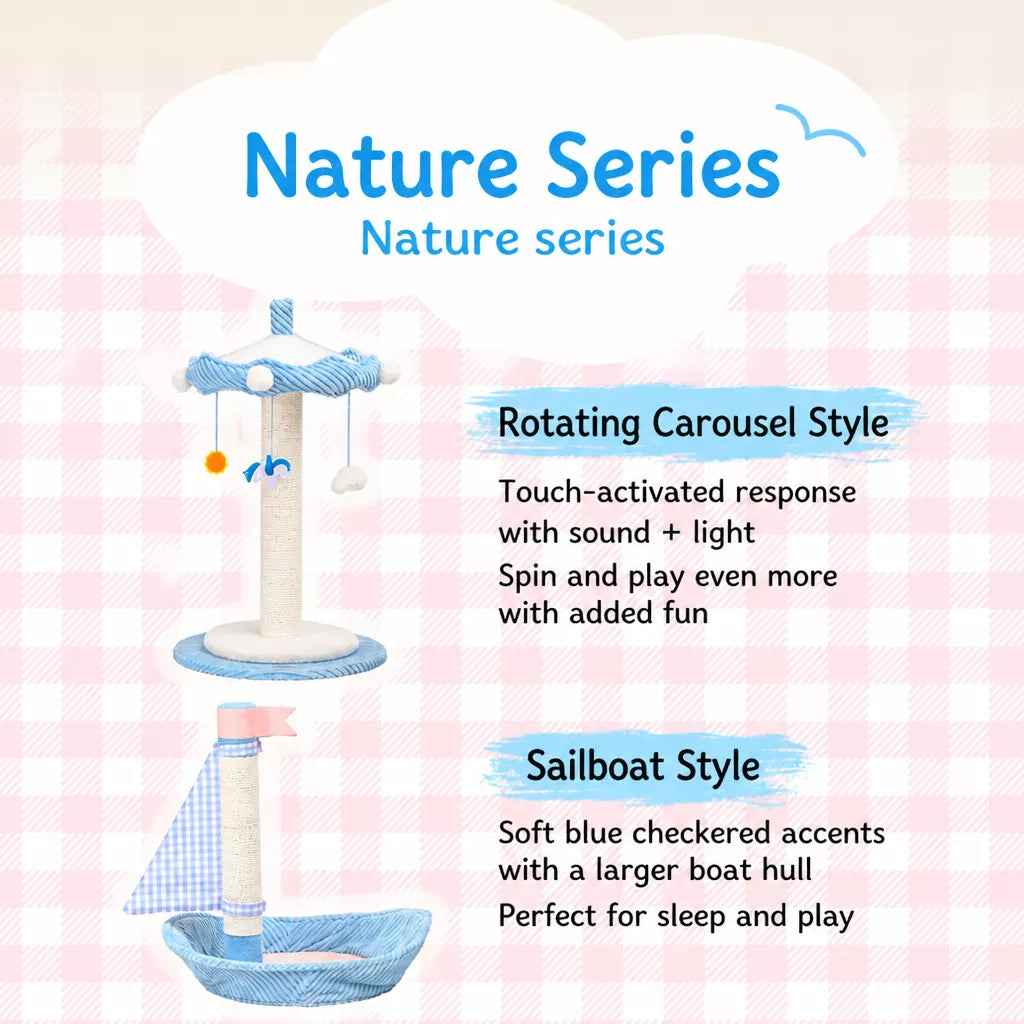 Carousel Cat Scratching Post