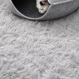 Enclosed Donut Cat Bed with Tunnel