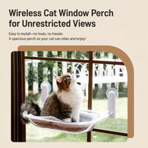 Transparent Foldable Cat Window Bed