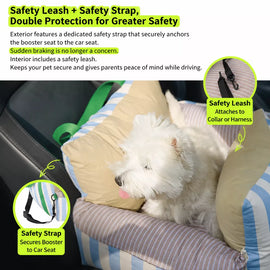 Removable Washable Car Pet Bed