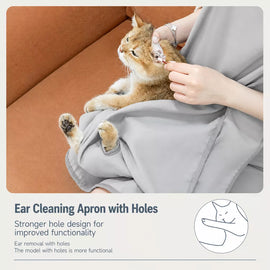 Cat Grooming Restraint Apron for Nail Trimming