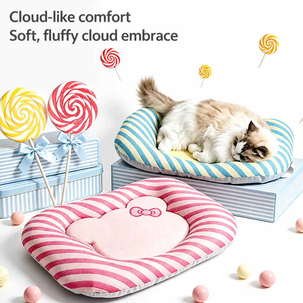 Removable Washable All-Season Pet Bed for Cats & Dogs
