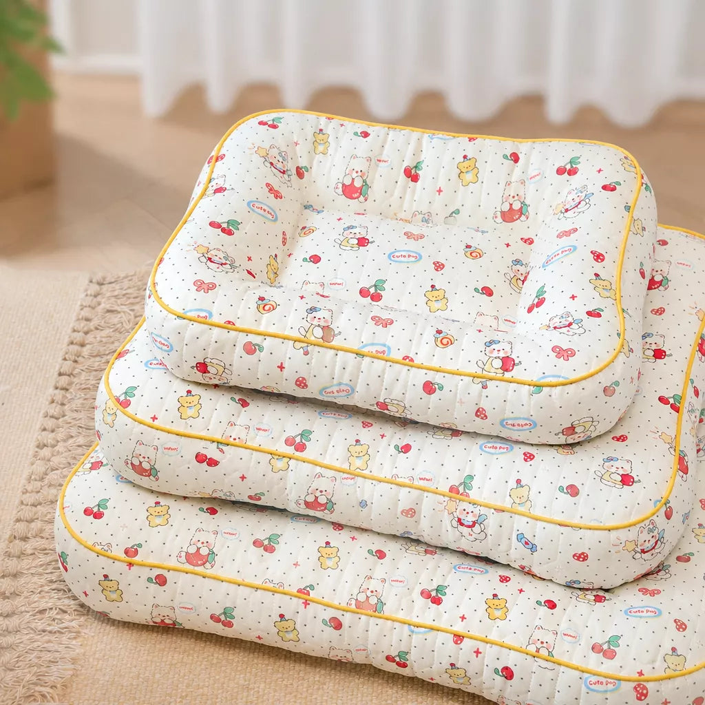 Washable Pet Bed Mat for Small Dogs