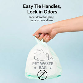 Thickened Double-Layer Dog Waste Bags for Walks