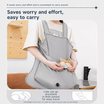 Cat Grooming Restraint Apron for Nail Trimming