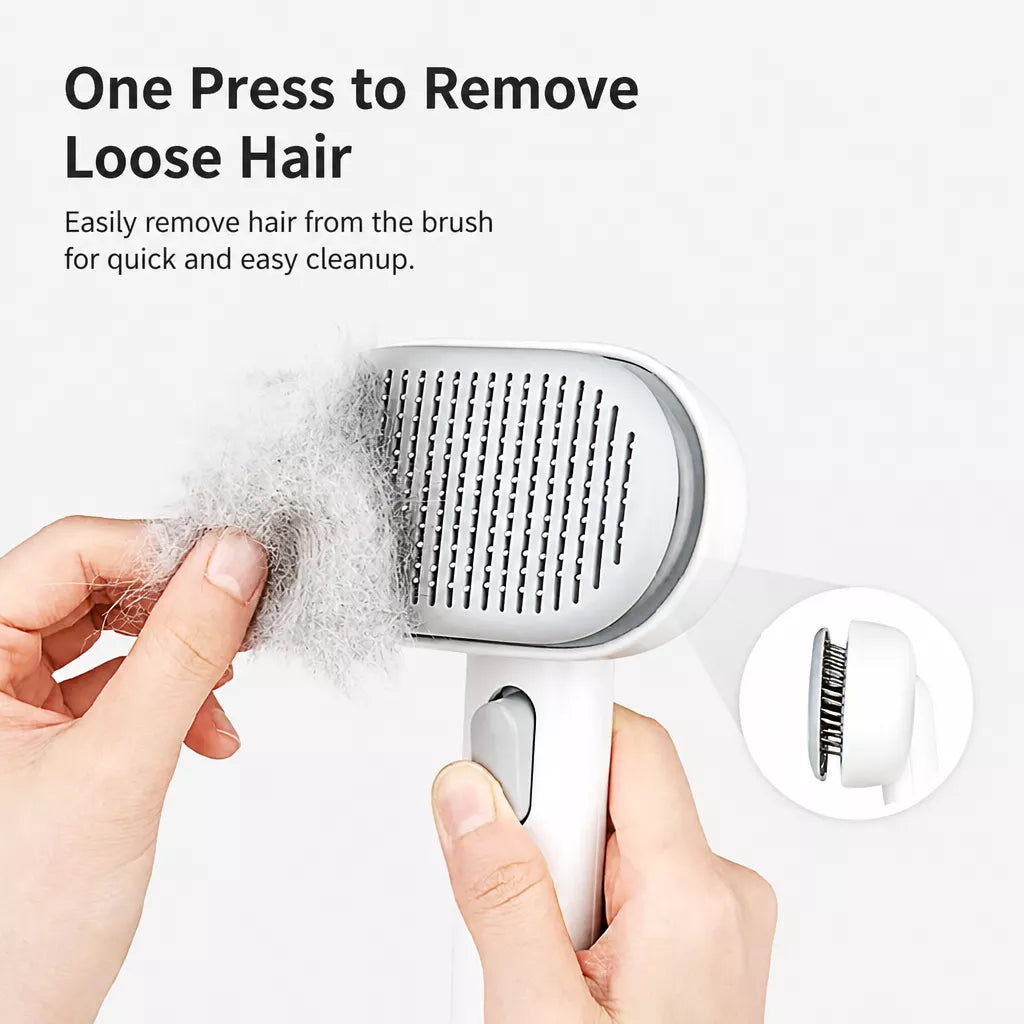 2-in-1 Cat & Dog Deshedding & Detangling Comb