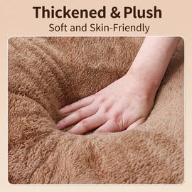 Enclosed Washable Pet Bed for Dogs and Cats