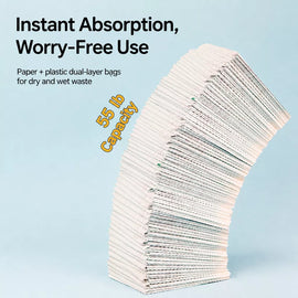 Thickened Double-Layer Dog Waste Bags for Walks