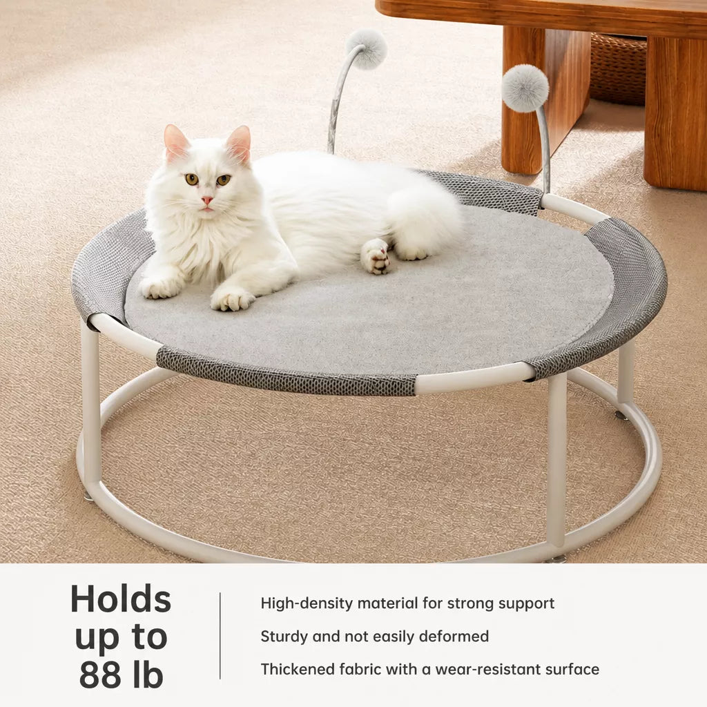 Cat Bed with Climbing Tower and Hammock