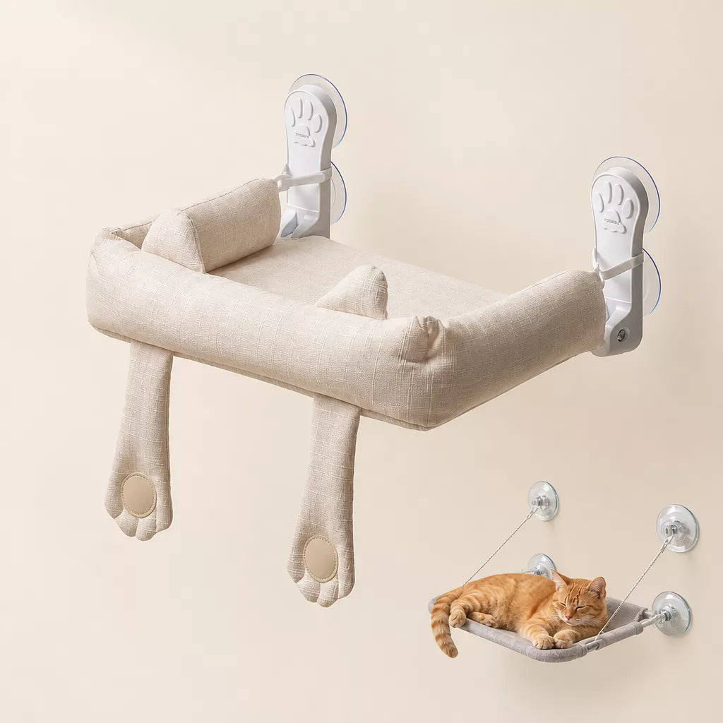 Cat Window Hammock Bed with Suction Cups