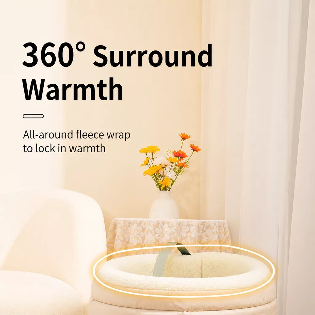 Enclosed Pet Bed for Dogs and Cats