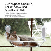 Transparent Foldable Cat Window Bed