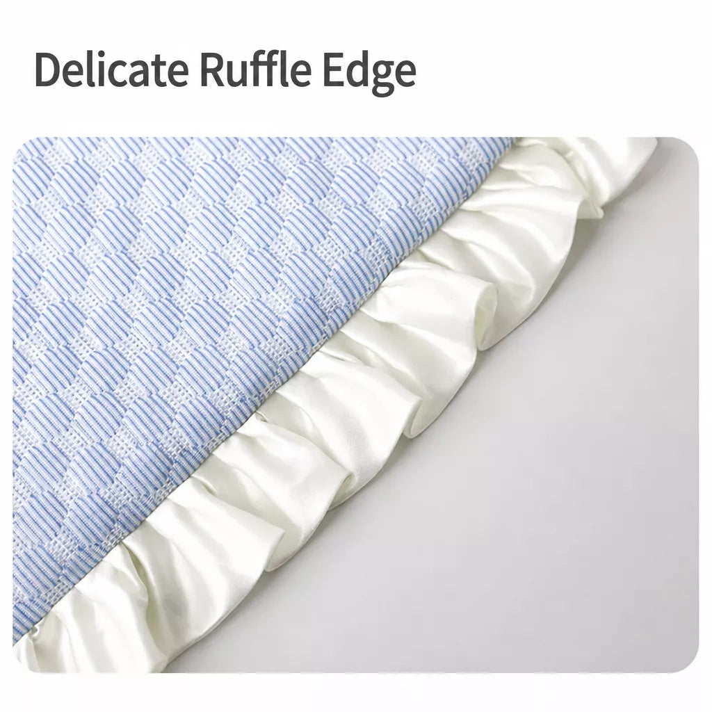 Pet Rest Mat with Bunny-Ear Pillow for Dogs and Cats