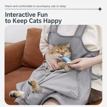 Cat Grooming Restraint Apron for Nail Trimming