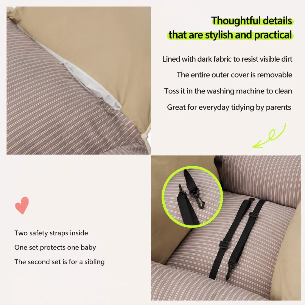 Removable Washable Car Pet Bed