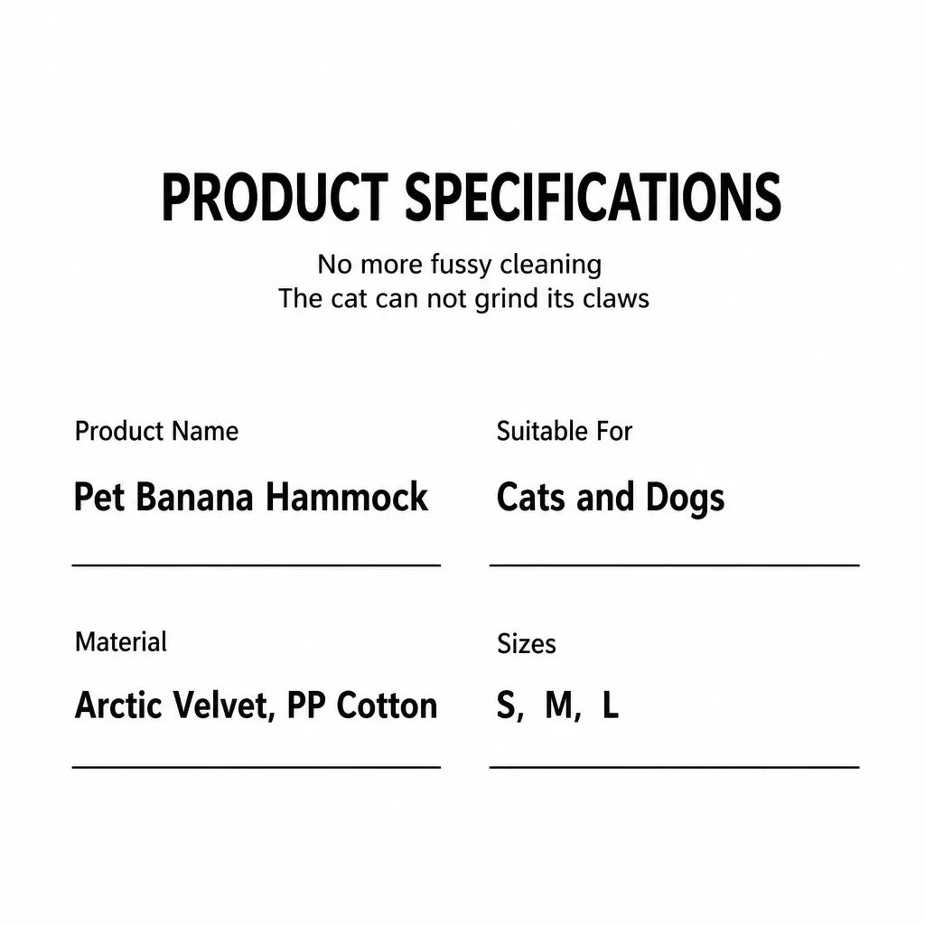 Banana-Shaped Velvet Pet Bed for Small Dogs and Cats