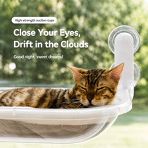 Transparent Foldable Cat Window Bed
