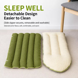Semi-Enclosed Cat & Dog Bed with Removable Washable Cover