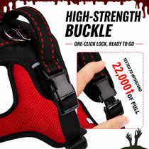 Breathable Demon & Angel Wing Dog Harness with Optional Leash