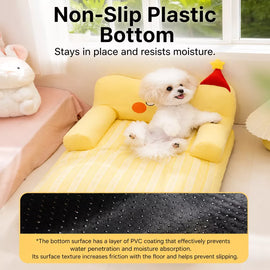 Washable Pet Sofa Bed for Dogs and Cats