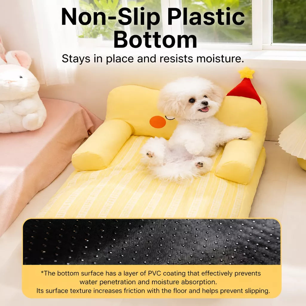 Washable Pet Sofa Bed for Dogs and Cats