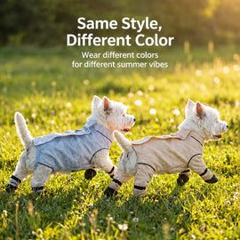 Lightweight Mesh Four-Leg Dog Coverall
