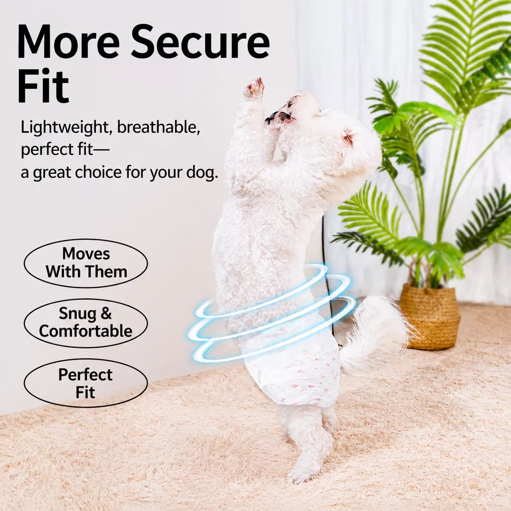 Disposable Dog Diapers for Male and Female Dogs