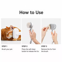 2-in-1 Cat & Dog Deshedding & Detangling Comb