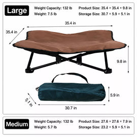 Foldable Outdoor Pet Camping Bed