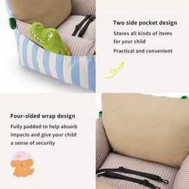 Removable Washable Car Pet Bed