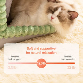 Enclosed Pet Bed for Dogs and Cats