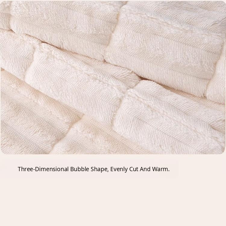Cloud-Soft Ribbed Fleece Modular Couch Cover soft textured panel draped over a sofa seat