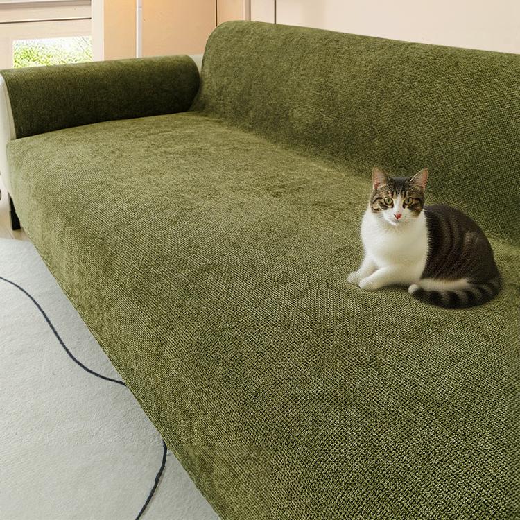 Nano-Shield Chenille Waterproof Couch Cover – gsft-9001 Secondary image