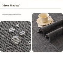 Nano-Shield Waterproof Chenille Sofa Cover non-slip dotted backing detail