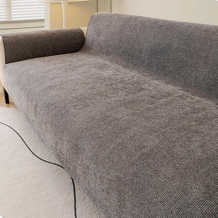 Nano-Shield Waterproof Chenille Sofa Cover full-length sofa coverage from seat to backrest