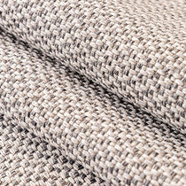 Contrast-Trim Woven Faux Linen Couch Cover contrast piping around the panel edge