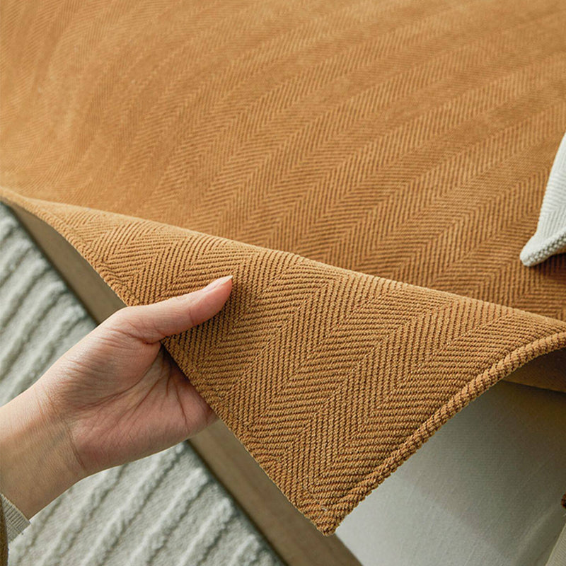 Herringbone Chenille Fabric Furniture Protector Couch Cover gsft-9006